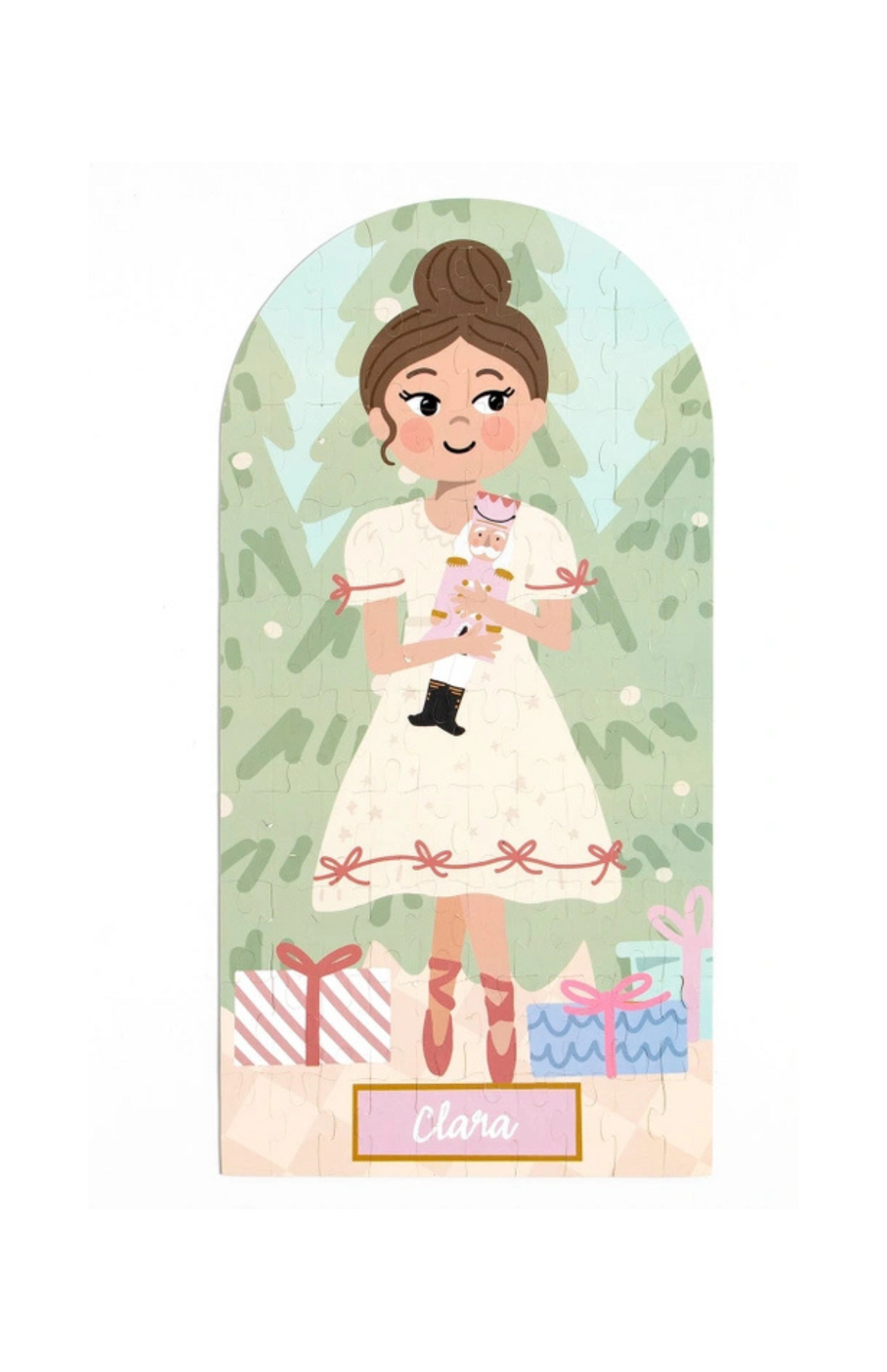 REVERSIBLE NUTCRACKER/CLARA PUZZLE