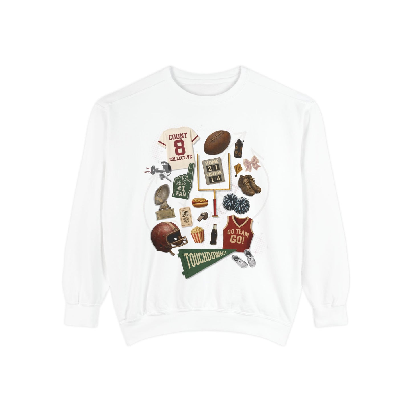 VARSITY VIBES CREWNECK