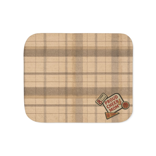 CHEER MOM SHERPA BLANKET