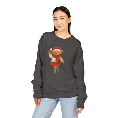 Holiday Bear Sweatshirt — Cute Christmas Teddy Bear Crewneck