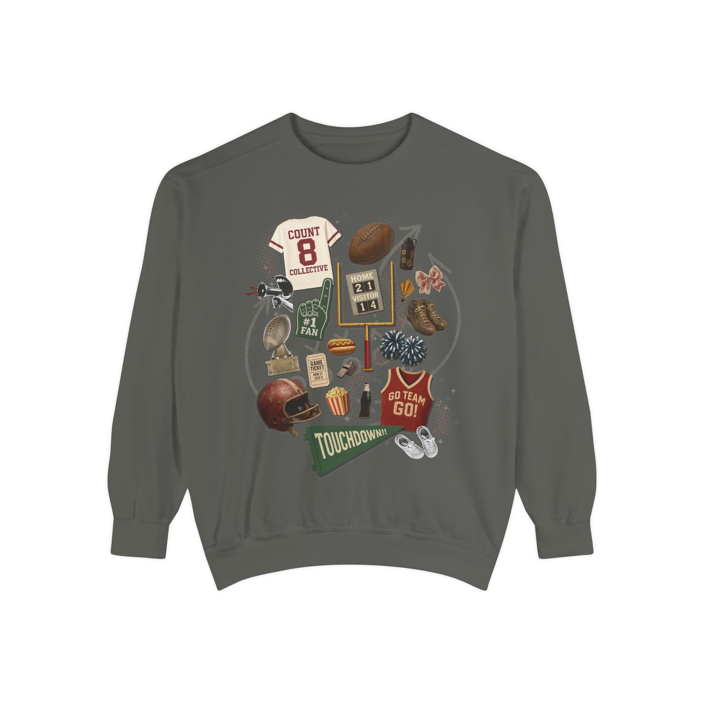 VARSITY VIBES CREWNECK