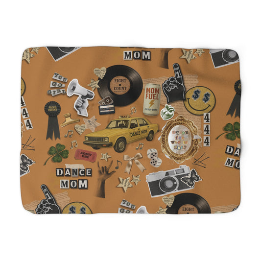 THE DANCE MOM-SHERPA BLANKET