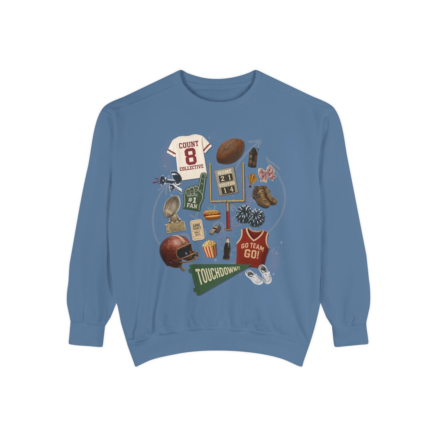 VARSITY VIBES CREWNECK