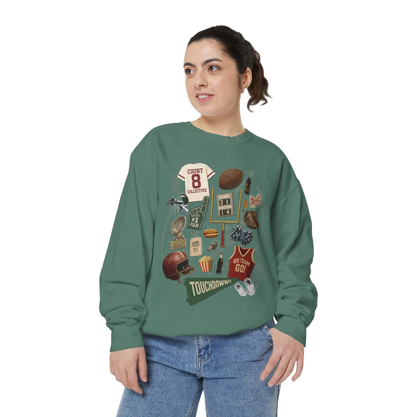 VARSITY VIBES CREWNECK