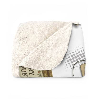 THE TEACHER- WHITE SHERPA BLANKET