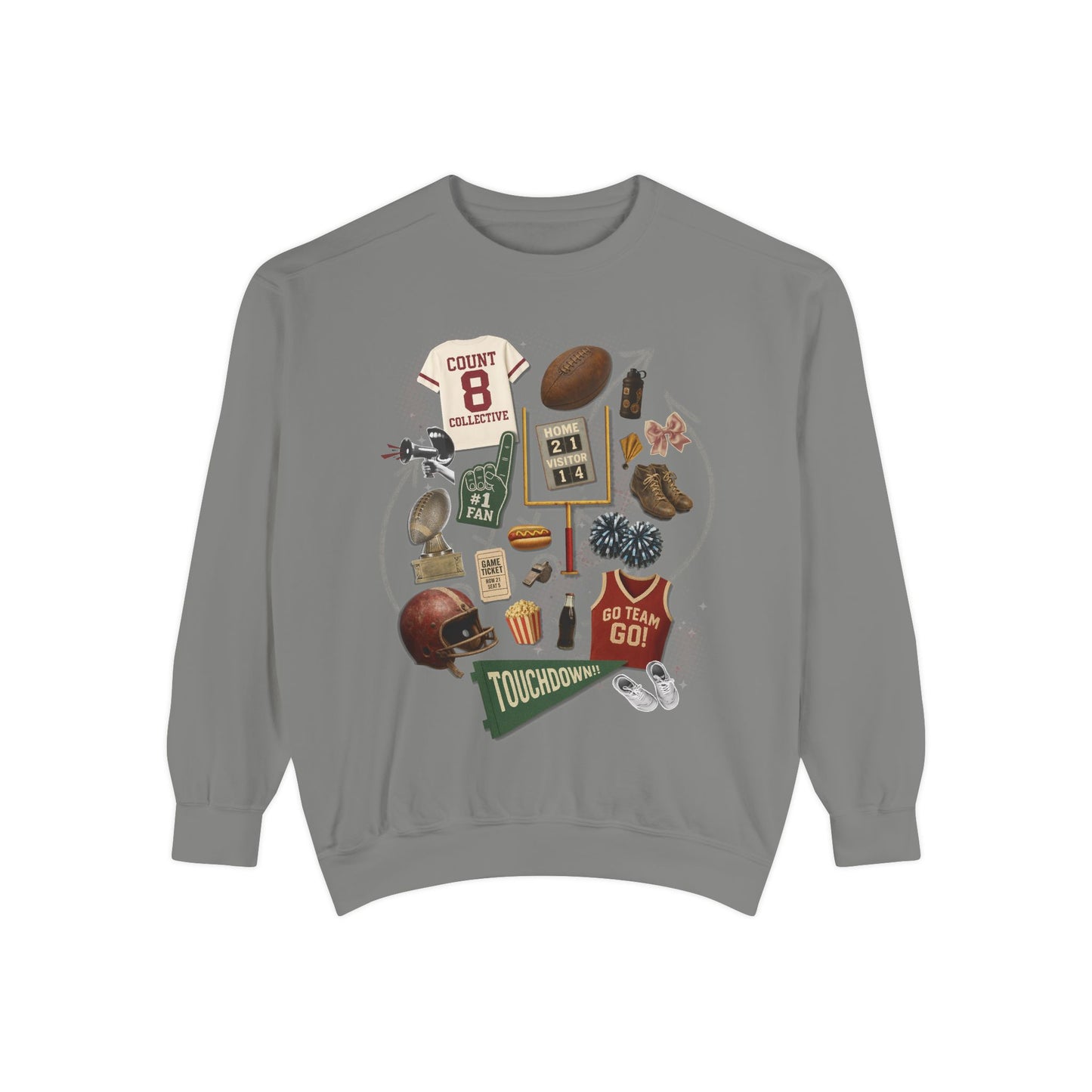 VARSITY VIBES CREWNECK