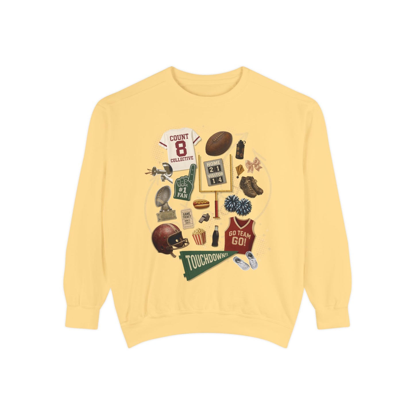 VARSITY VIBES CREWNECK