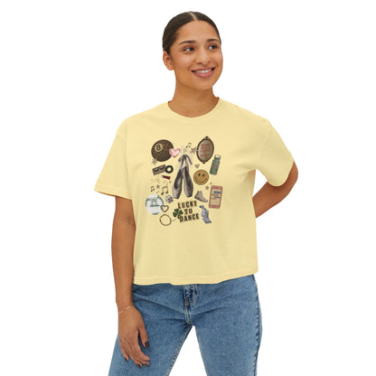 DANCER VINTAGE VIBES CROPPED-TEE