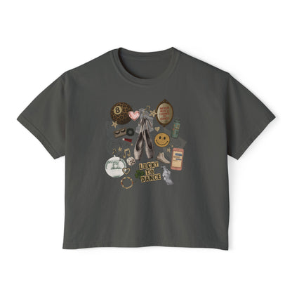 DANCER VINTAGE VIBES CROPPED-TEE