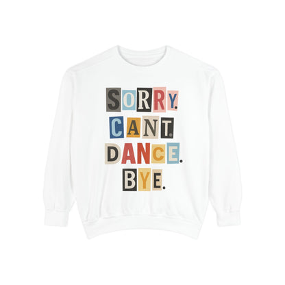 SORRY.CANT.DANCE.BYE