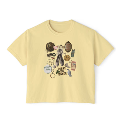 DANCER VINTAGE VIBES CROPPED-TEE
