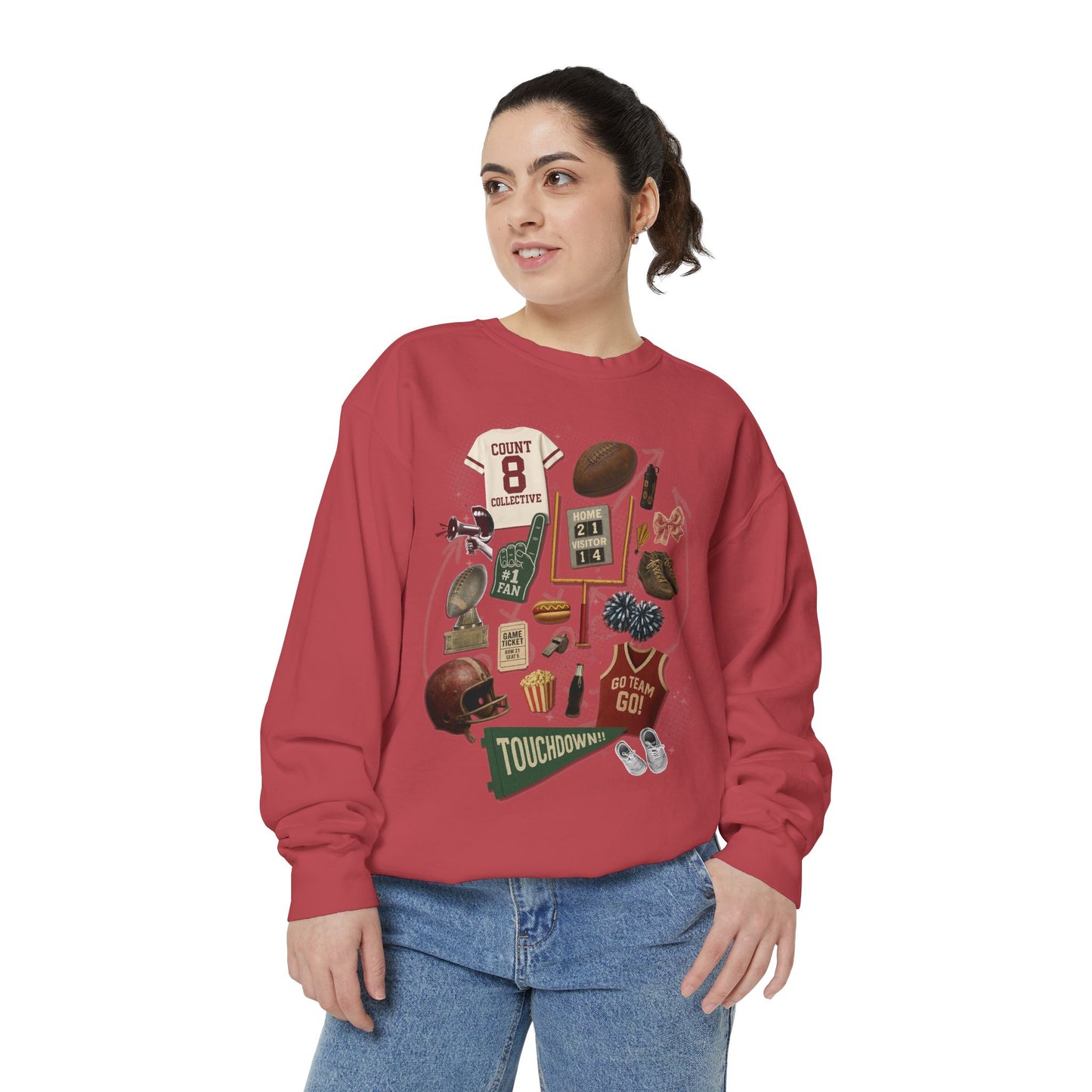 VARSITY VIBES CREWNECK