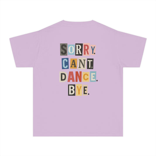 TINY DANCER-SORRY.CANT.DANCE.BYE.-TEE