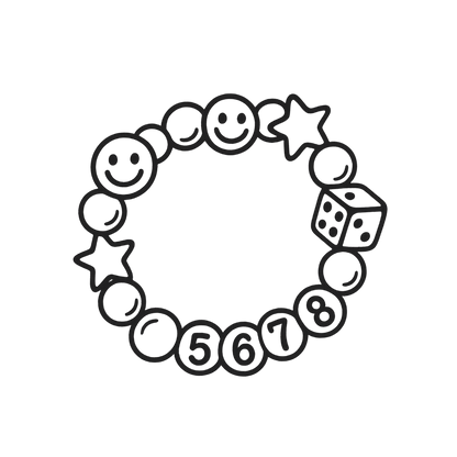 BLACK & WHITE STICKERS