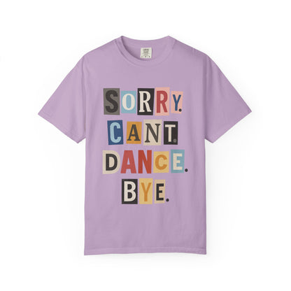SORRY.CANT.DANCE.BYE