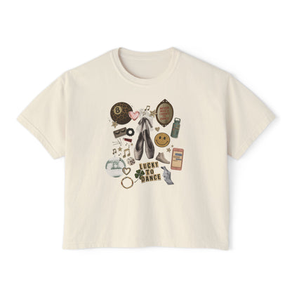 DANCER VINTAGE VIBES CROPPED-TEE