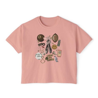 DANCER VINTAGE VIBES CROPPED-TEE