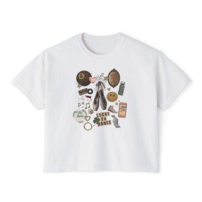 DANCER VINTAGE VIBES CROPPED-TEE