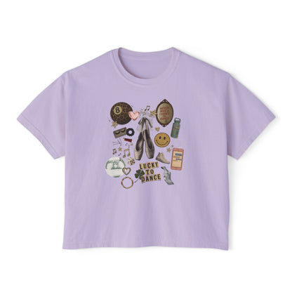 DANCER VINTAGE VIBES CROPPED-TEE