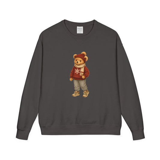 Bear in Cozy Sweater Crewneck Sweatshirt