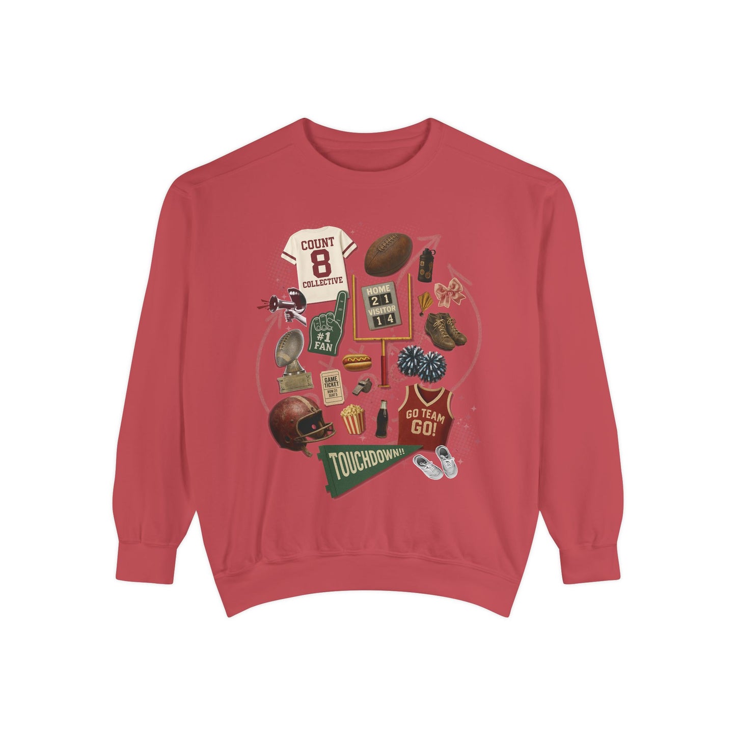 VARSITY VIBES CREWNECK