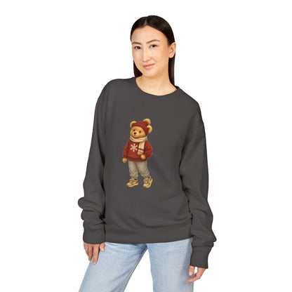 Bear in Cozy Sweater Crewneck Sweatshirt
