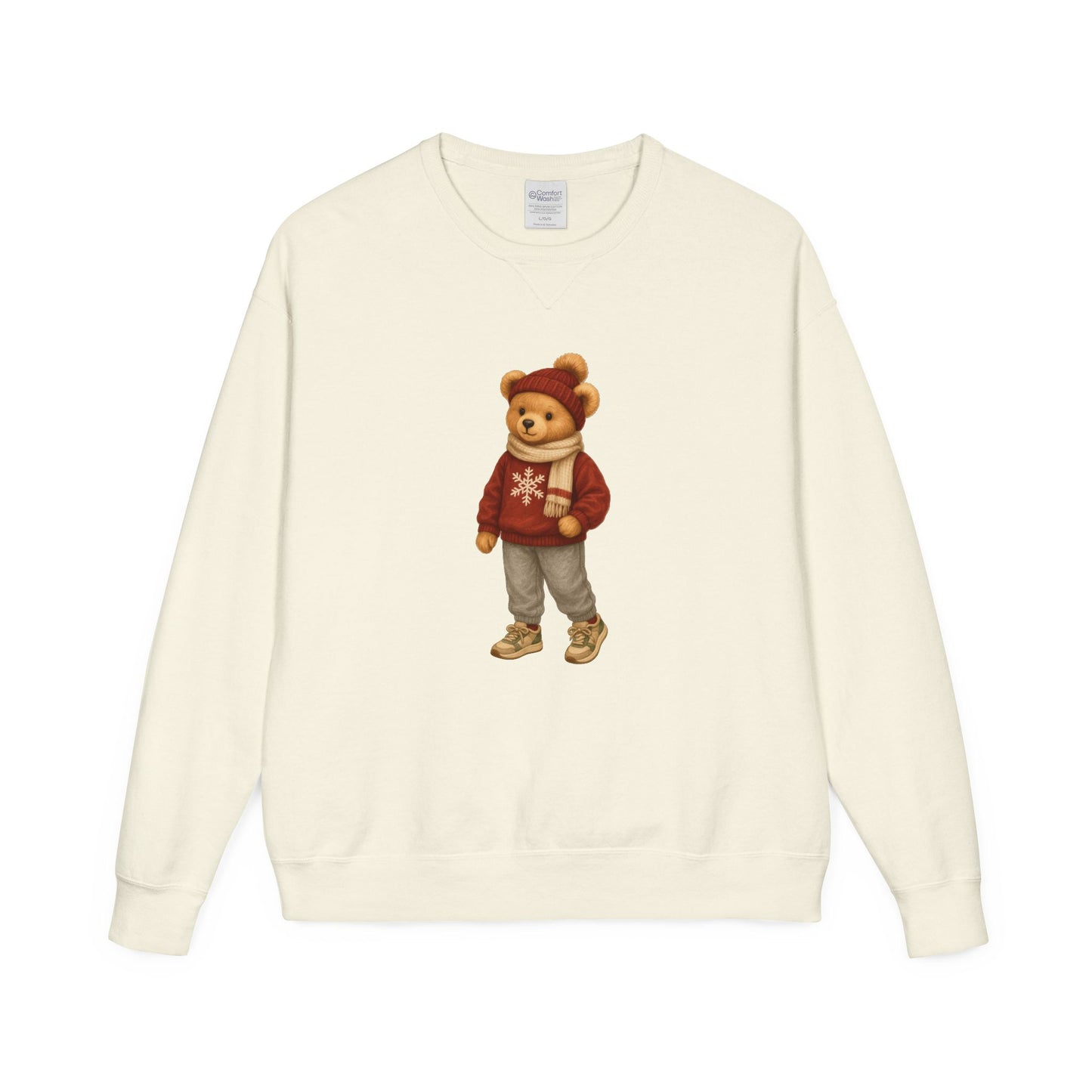 Bear in Cozy Sweater Crewneck Sweatshirt