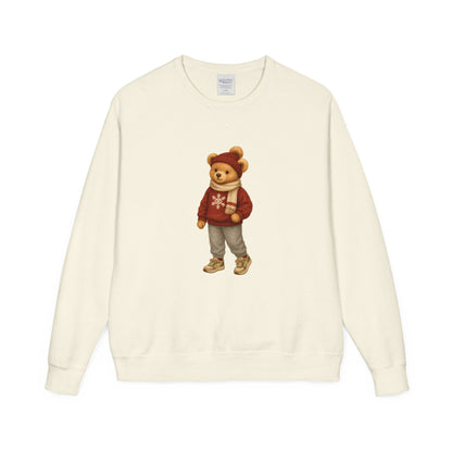 Bear in Cozy Sweater Crewneck Sweatshirt