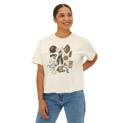 DANCER VINTAGE VIBES CROPPED-TEE